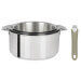 Set de 3 casseroles Cristel Mutine Amovible en inox 16 à 20cm - Poignée couleur incluse