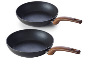 Set de 2 poêles à frire Beka Yakuro 24cm et 28cm revêtement antiadhésif