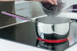 Poignée amovible Beka Select grise en acier inoxydable et bakélite