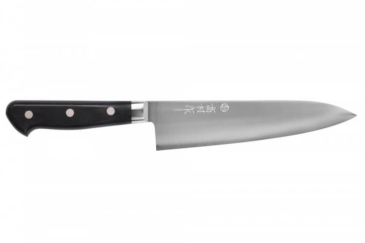 Couteau de chef 18cm japonais artisanal Takamura VG10 poli