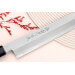 Couteau yanagiba kiritsuke japonais artisanal 33cm Sakai Takayuki Byakko manche en ébène + étui
