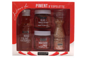 Coffret gourmand Savor&Sens Autour du Piment d'Espelette