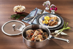 Poignée amovible Cristel Casteline 17,8cm en inox