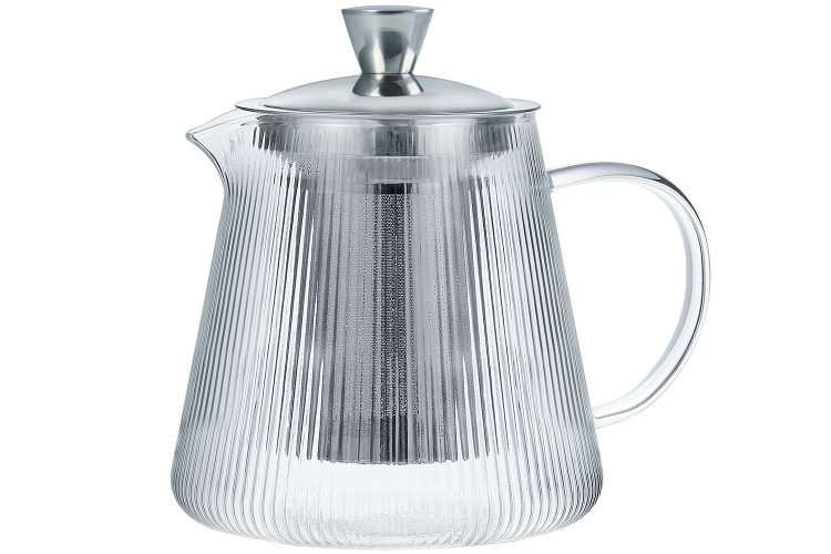 Th&eacute;i&egrave;re Cristel Darjeeling 1,2L en verre borosilicate avec filtre d&eacute;montable