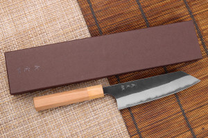 Couteau bunka japonais artisanal Yoshimi Kato AS Brut 16,5cm