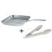 Poêle grill Cristel Castel'Pro inox + pince de service inox offerte - Exclusivité