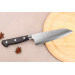 Couteau santoku 16,5cm japonais artisanal Takamura VG10 Poli
