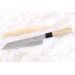 Couteau de chef kiritsuke 21cm japonais artisanal Sakai Kikumori Kikuzuki Rin