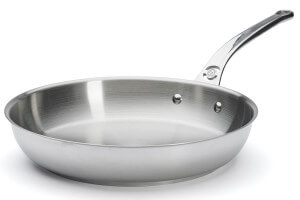 Poêle à frire De Buyer Milady en acier inoxydable