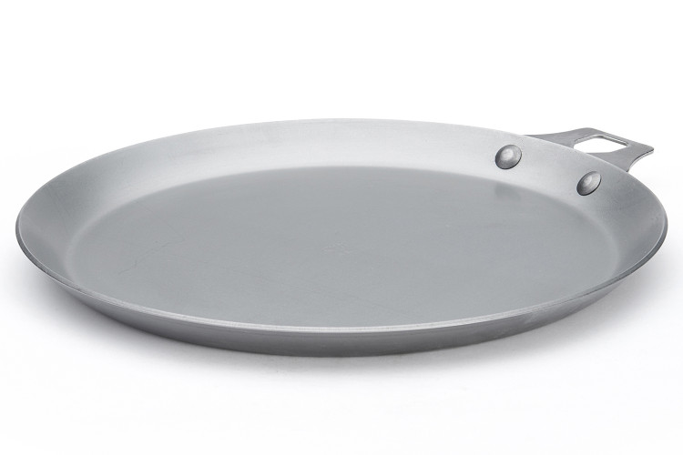 Po&ecirc;le &agrave; cr&ecirc;pes De Buyer Mineral B Twisty 26cm en acier