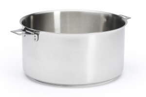 Casserole/faitout De Buyer Milady Twisty en acier inoxydable