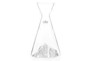 Carafe à eau Alaskan Maker Topographic Everest en verre cristallin