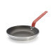 Poêle antiadhésive De Buyer Choc Resto Induction rouge en aluminium
