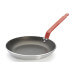 Poêle antiadhésive De Buyer Choc Resto Induction rouge en aluminium