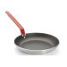Poêle antiadhésive De Buyer Choc Resto Induction rouge en aluminium