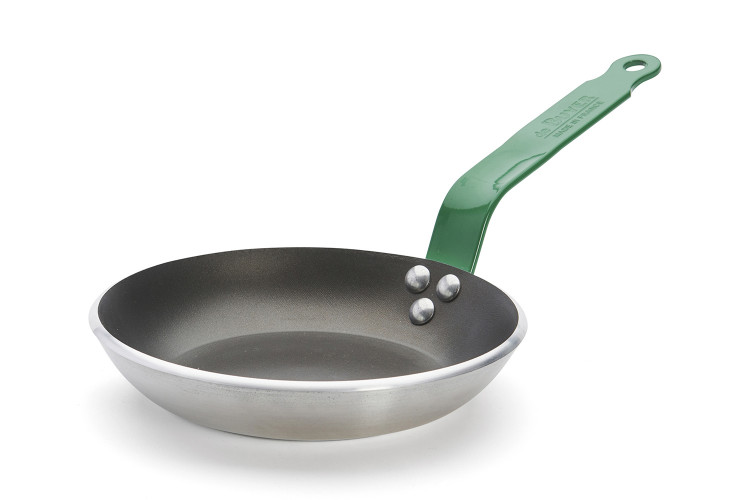 Po&ecirc;le antiadh&eacute;sive De Buyer Choc Resto Induction verte en aluminium