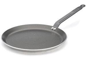 Poêle à crêpes antiadhésive De Buyer Choc Resto Induction en aluminium
