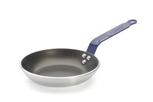 Poêle antiadhésive De Buyer Choc Classic HACCP bleue en aluminium