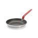 Poêle antiadhésive De Buyer Choc Classic HACCP rouge en aluminium