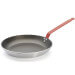 Poêle antiadhésive De Buyer Choc Classic HACCP rouge en aluminium