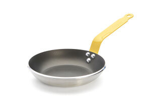 Poêle antiadhésive De Buyer Choc Classic HACCP jaune en aluminium