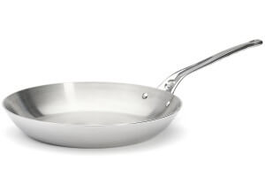 Poêle à frire De Buyer Affinity en acier inoxydable 5 ply