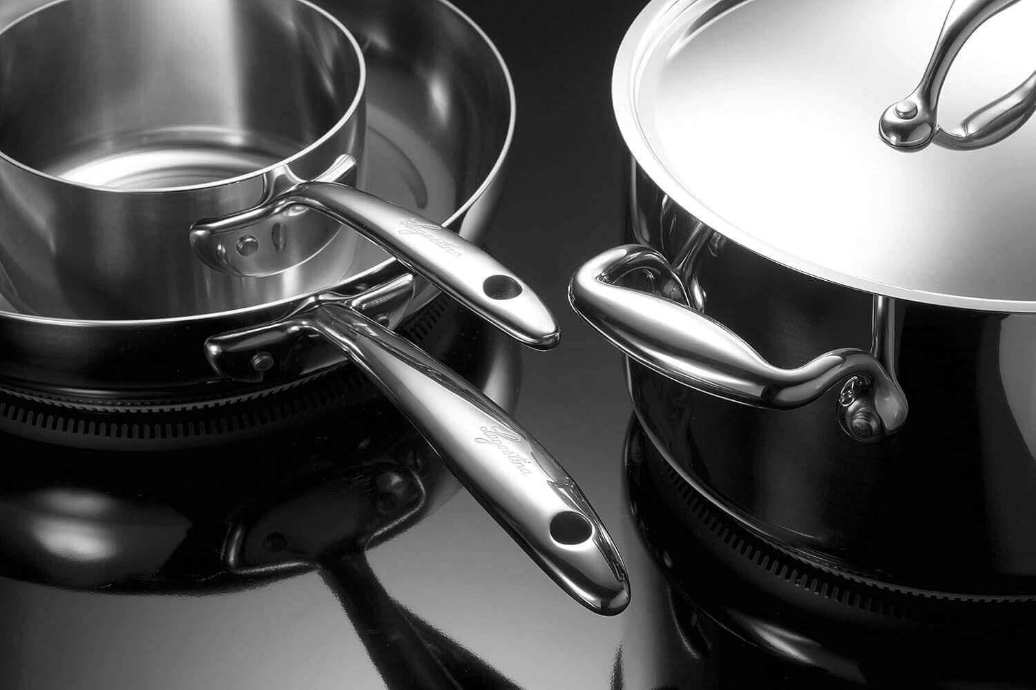 Lagostina Every Casserole Profonde Avec Long Manche En Acier Inoxydable Diametre 14 Cm Capacite 1 2 L