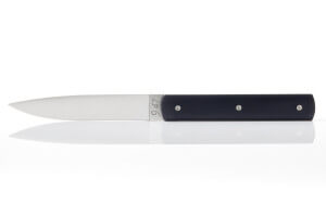 Couteau de table Perceval 9.47 bleu nuit