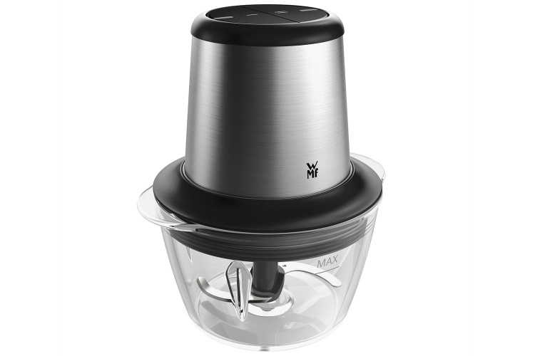 Hachoir Avec Deux Bol En Verre Et Inox 1.8 Litres