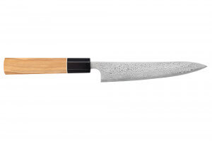 Couteau universel 15cm japonais artisanal Yuzo Damas VG10