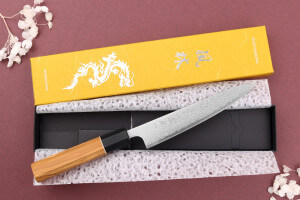 Couteau universel 15cm japonais artisanal Yuzo Damas VG10