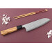 Couteau santoku 16,5cm japonais artisanal Yuzo Damas VG10