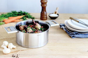 Anse amovible Cristel Strate Amovible en acier inoxydable