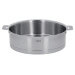 Sauteuse Cristel Strate Amovible en acier inox 18/10