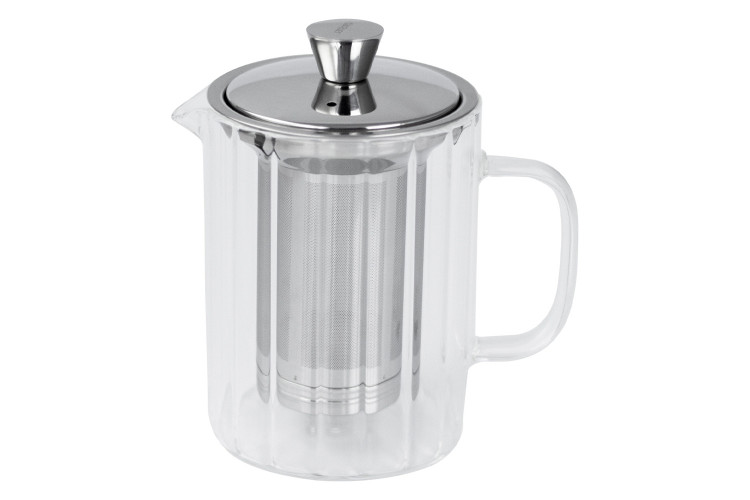 Th&eacute;i&egrave;re Cristel Breakfast 0,8L en verre borosilicate avec filtre d&eacute;montable