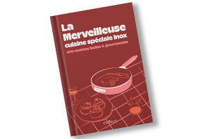 Livre de 100 recettes Cookut La Merveilleuse cuisine spéciale inox