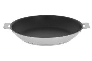 Poêle antiadhésive Cristel Strate Amovible en acier inox 18/10