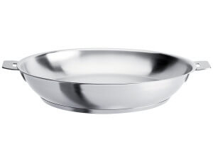 Poêle haute Cristel Strate Amovible en acier inox 18/10