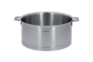 Casserole Cristel Strate Amovible en acier inox 18/10
