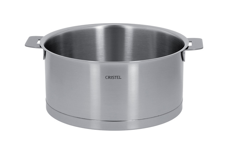 Faitout Cristel Strate Amovible en acier inox 18/10