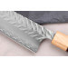 Couteau santoku 16,5cm japonais artisanal Yoshimi Kato SPG Strix V-Tsuchime