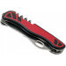 Couteau suisse Victorinox Forester M Grip rouge et noir bi-matière 111mm 10 fonctions