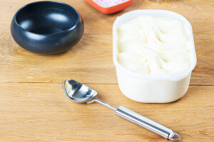 Cuillère à glace Cristel POC en acier inoxydable