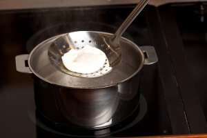 Ecumoire spirale Cristel POC en acier inoxydable