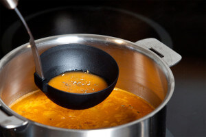 Louche Cristel POC en acier inoxydable et nylon