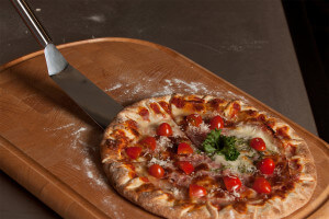 Spatule coudée large Cristel POC en acier inoxydable