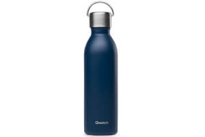 Bouteille isotherme Qwetch Active inox recyclé 1000ml – 4 coloris