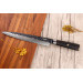 Couteau sujihiki 20cm Fukito Ébène Damas VG10