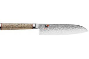 Couteau santoku japonais Miyabi 5000MCD lame CRYODUR 18cm