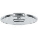 Couvercle Cristel Castel'Pro brillant en acier inoxydable 18/10